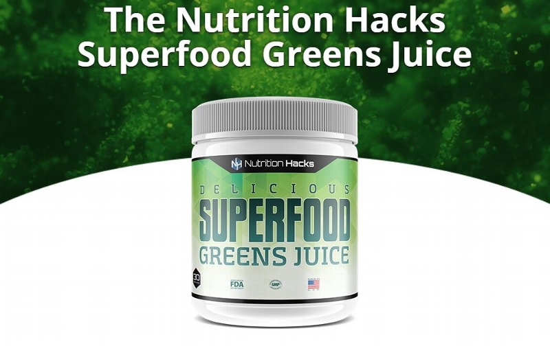 Nutrition Hacks Superfood Greens Juice